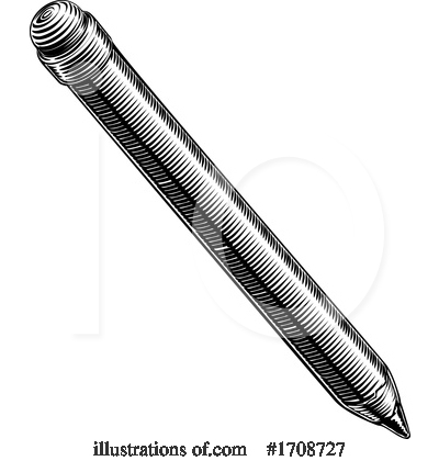 Royalty-Free (RF) Pencil Clipart Illustration by AtStockIllustration - Stock Sample #1708727