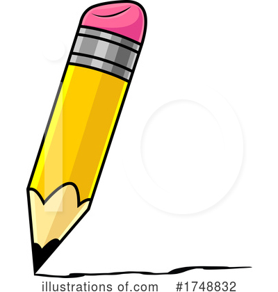 Pencil Clipart #1748832 by Hit Toon