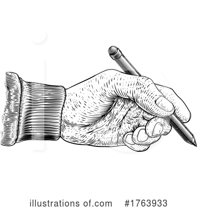 Royalty-Free (RF) Pencil Clipart Illustration by AtStockIllustration - Stock Sample #1763933