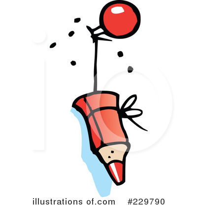 Royalty-Free (RF) Pencil Clipart Illustration by Johnny Sajem - Stock Sample #229790