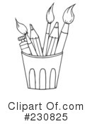 Pencil Clipart #230825 by Hit Toon