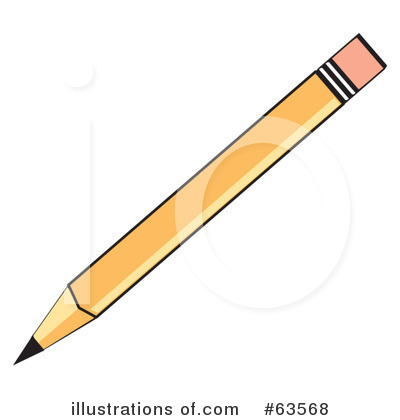 Royalty-Free (RF) Pencil Clipart Illustration by Andy Nortnik - Stock Sample #63568