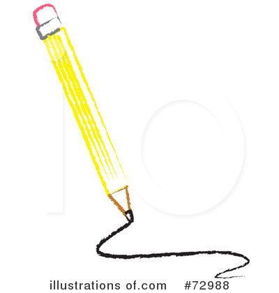 Royalty-Free (RF) Pencil Clipart Illustration by Rosie Piter - Stock Sample #72988