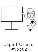 Pencil Clipart #95602 by Hit Toon