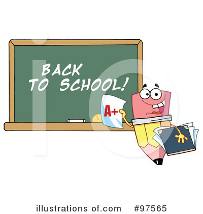 Royalty-Free (RF) Pencil Clipart Illustration by Hit Toon - Stock Sample #97565