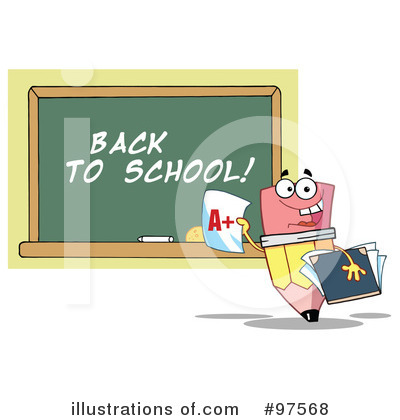 Royalty-Free (RF) Pencil Clipart Illustration by Hit Toon - Stock Sample #97568