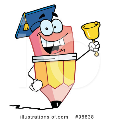 Royalty-Free (RF) Pencil Clipart Illustration by Hit Toon - Stock Sample #98838