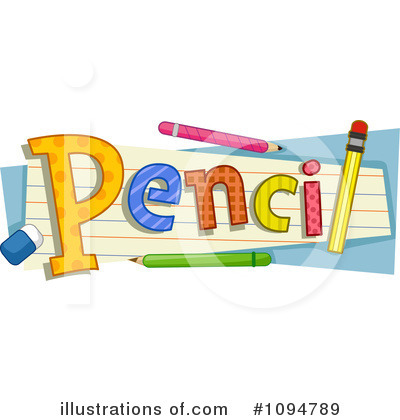 Royalty-Free (RF) Pencils Clipart Illustration by BNP Design Studio - Stock Sample #1094789