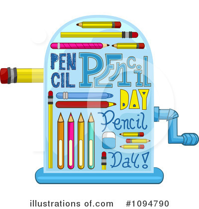 Royalty-Free (RF) Pencils Clipart Illustration by BNP Design Studio - Stock Sample #1094790
