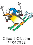Penguin Clipart #1047982 by toonaday