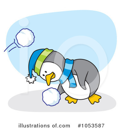 Royalty-Free (RF) Penguin Clipart Illustration by Any Vector - Stock Sample #1053587