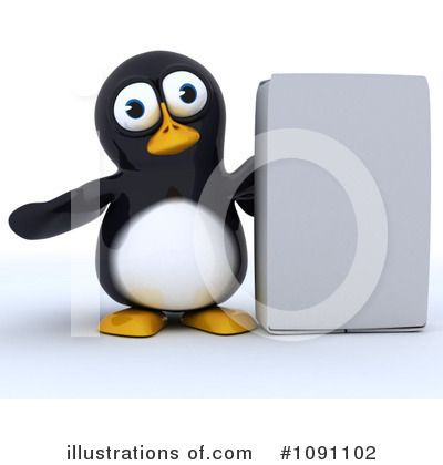 Penguin Clipart #1091102 by KJ Pargeter
