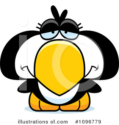 Royalty-Free (RF) Penguin Clipart Illustration by Cory Thoman - Stock Sample #1096779