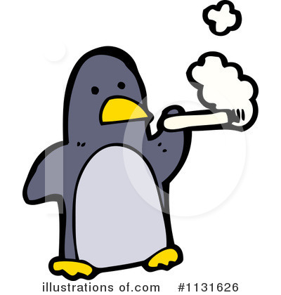 Royalty-Free (RF) Penguin Clipart Illustration by lineartestpilot - Stock Sample #1131626
