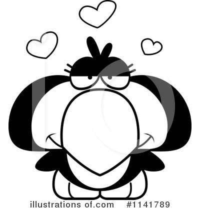Royalty-Free (RF) Penguin Clipart Illustration by Cory Thoman - Stock Sample #1141789