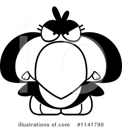 Royalty-Free (RF) Penguin Clipart Illustration by Cory Thoman - Stock Sample #1141790