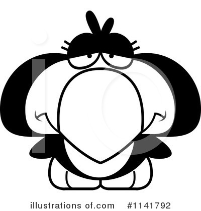 Royalty-Free (RF) Penguin Clipart Illustration by Cory Thoman - Stock Sample #1141792