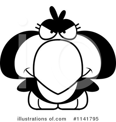 Royalty-Free (RF) Penguin Clipart Illustration by Cory Thoman - Stock Sample #1141795