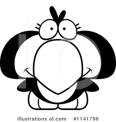 Royalty-Free (RF) Penguin Clipart Illustration by Cory Thoman - Stock Sample #1141796