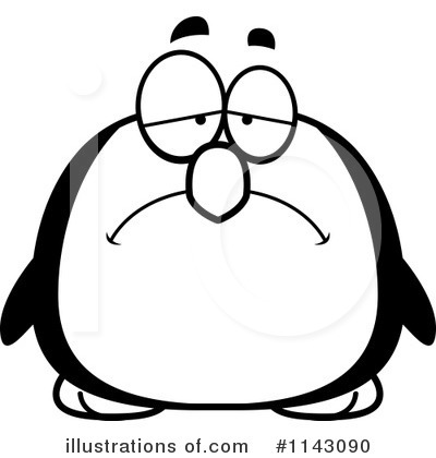 Royalty-Free (RF) Penguin Clipart Illustration by Cory Thoman - Stock Sample #1143090