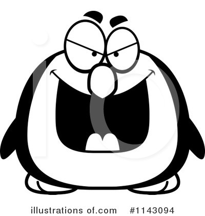 Royalty-Free (RF) Penguin Clipart Illustration by Cory Thoman - Stock Sample #1143094