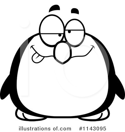 Royalty-Free (RF) Penguin Clipart Illustration by Cory Thoman - Stock Sample #1143095