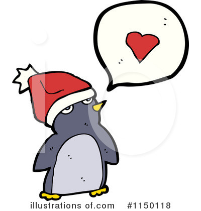 Royalty-Free (RF) Penguin Clipart Illustration by lineartestpilot - Stock Sample #1150118