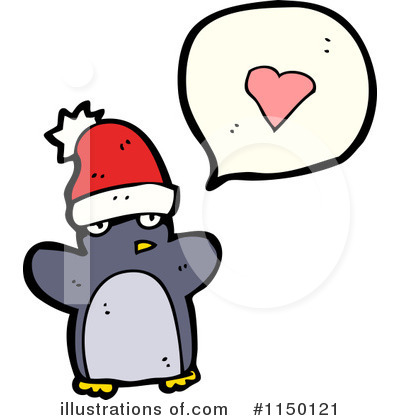 Royalty-Free (RF) Penguin Clipart Illustration by lineartestpilot - Stock Sample #1150121