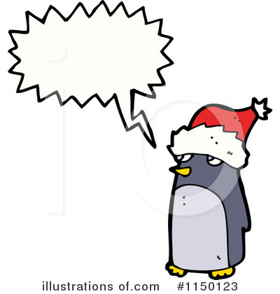 Royalty-Free (RF) Penguin Clipart Illustration by lineartestpilot - Stock Sample #1150123