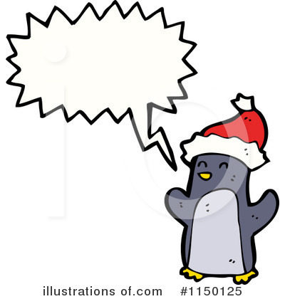 Royalty-Free (RF) Penguin Clipart Illustration by lineartestpilot - Stock Sample #1150125