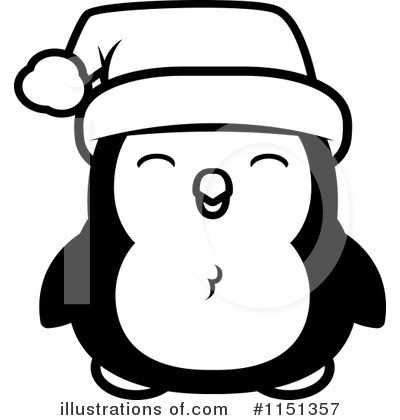 Royalty-Free (RF) Penguin Clipart Illustration by Cory Thoman - Stock Sample #1151357