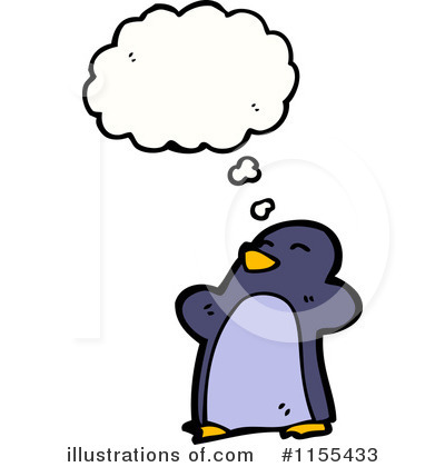 Royalty-Free (RF) Penguin Clipart Illustration by lineartestpilot - Stock Sample #1155433