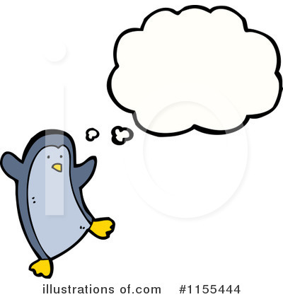 Royalty-Free (RF) Penguin Clipart Illustration by lineartestpilot - Stock Sample #1155444