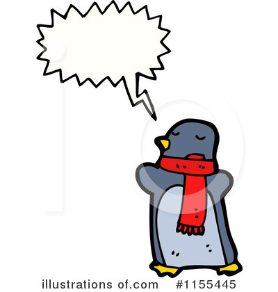 Royalty-Free (RF) Penguin Clipart Illustration by lineartestpilot - Stock Sample #1155445