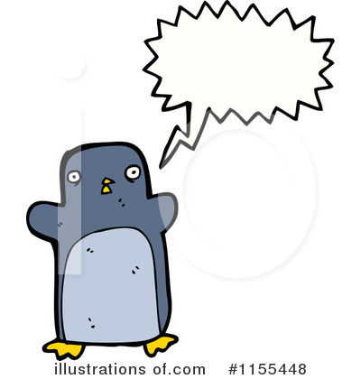 Royalty-Free (RF) Penguin Clipart Illustration by lineartestpilot - Stock Sample #1155448