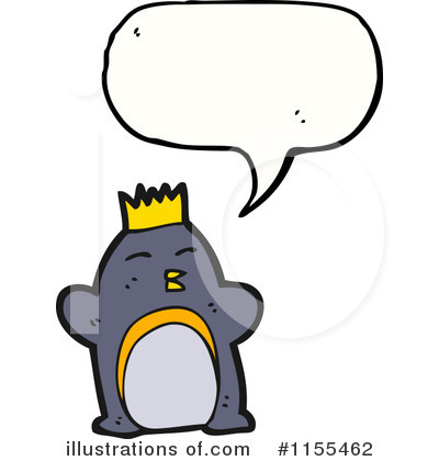 Royalty-Free (RF) Penguin Clipart Illustration by lineartestpilot - Stock Sample #1155462