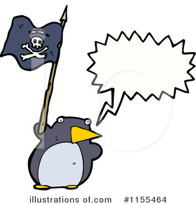 Royalty-Free (RF) Penguin Clipart Illustration by lineartestpilot - Stock Sample #1155464
