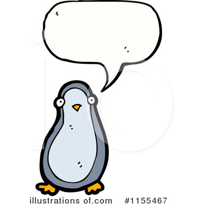 Royalty-Free (RF) Penguin Clipart Illustration by lineartestpilot - Stock Sample #1155467
