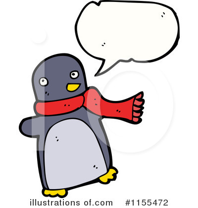 Royalty-Free (RF) Penguin Clipart Illustration by lineartestpilot - Stock Sample #1155472