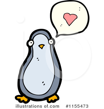 Royalty-Free (RF) Penguin Clipart Illustration by lineartestpilot - Stock Sample #1155473