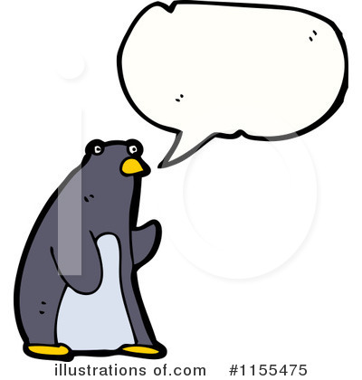 Royalty-Free (RF) Penguin Clipart Illustration by lineartestpilot - Stock Sample #1155475