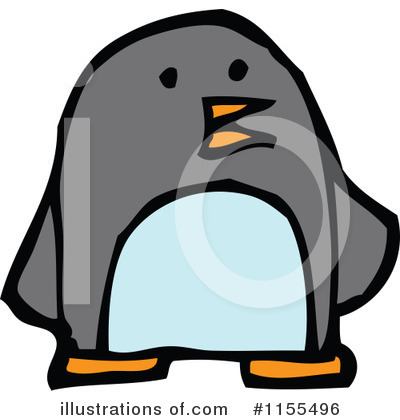 Royalty-Free (RF) Penguin Clipart Illustration by lineartestpilot - Stock Sample #1155496