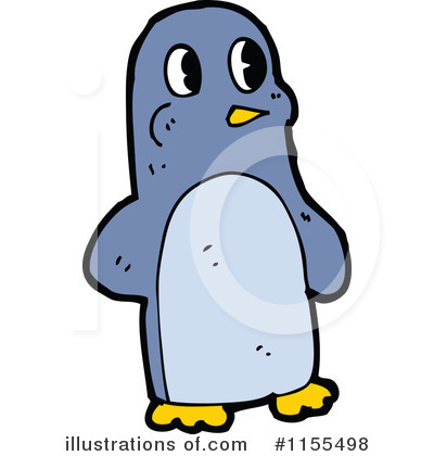 Royalty-Free (RF) Penguin Clipart Illustration by lineartestpilot - Stock Sample #1155498