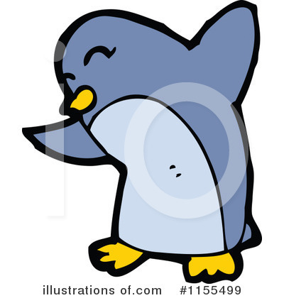 Royalty-Free (RF) Penguin Clipart Illustration by lineartestpilot - Stock Sample #1155499