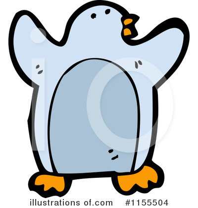 Royalty-Free (RF) Penguin Clipart Illustration by lineartestpilot - Stock Sample #1155504
