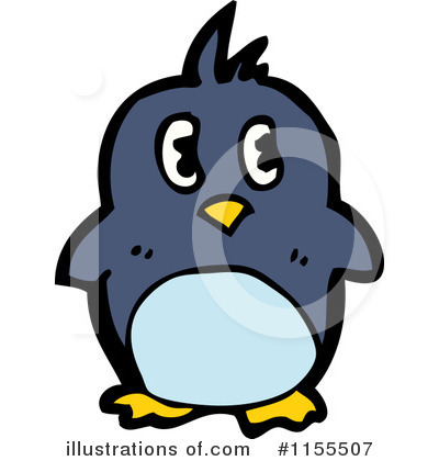 Royalty-Free (RF) Penguin Clipart Illustration by lineartestpilot - Stock Sample #1155507