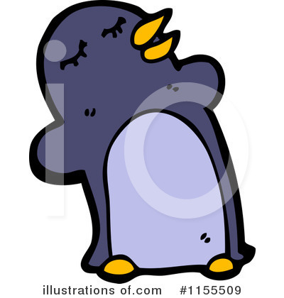 Royalty-Free (RF) Penguin Clipart Illustration by lineartestpilot - Stock Sample #1155509