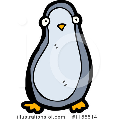Royalty-Free (RF) Penguin Clipart Illustration by lineartestpilot - Stock Sample #1155514