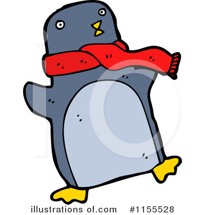 Royalty-Free (RF) Penguin Clipart Illustration by lineartestpilot - Stock Sample #1155528