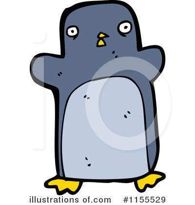 Royalty-Free (RF) Penguin Clipart Illustration by lineartestpilot - Stock Sample #1155529